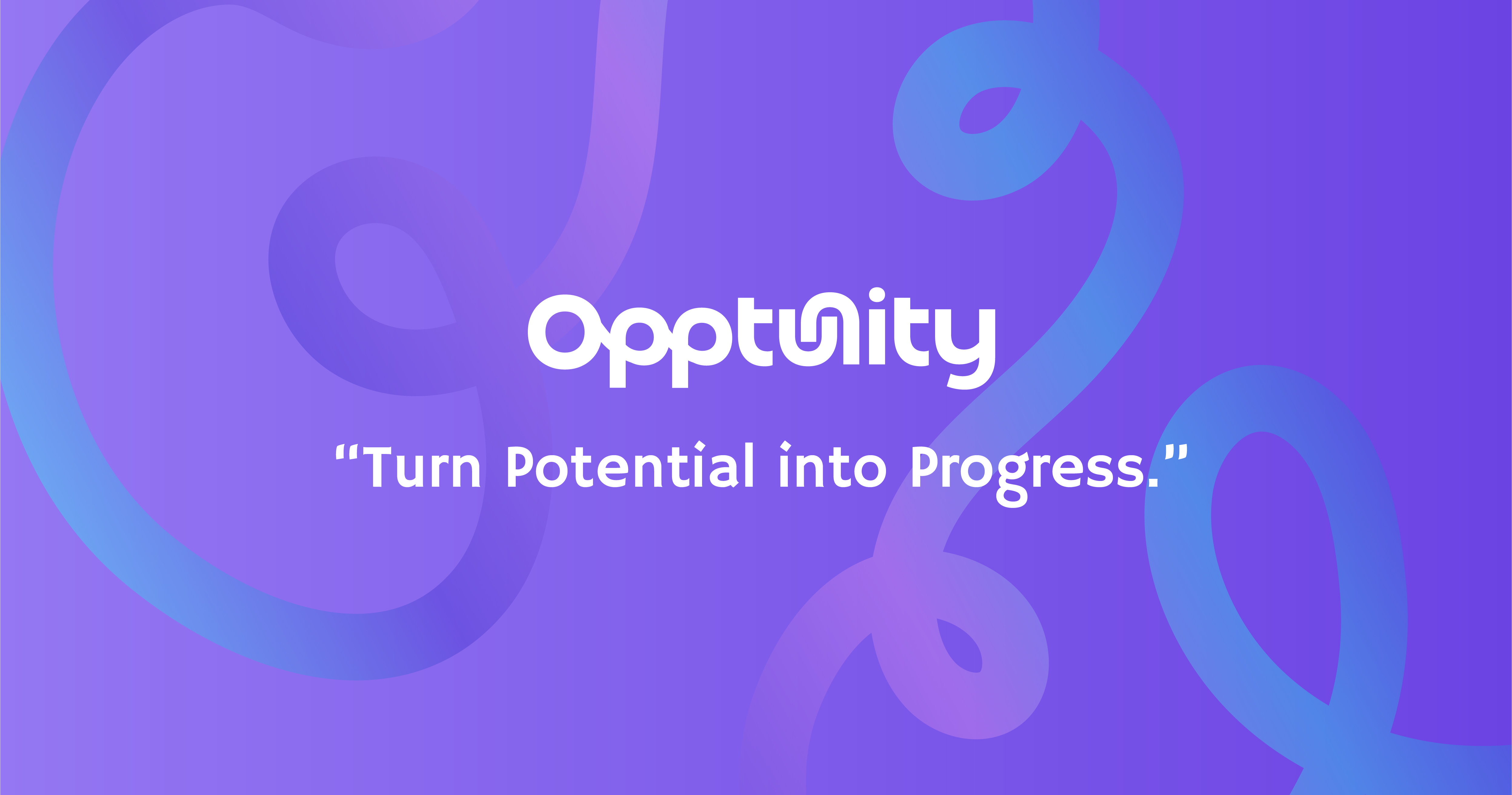 opptunity logo and tagline